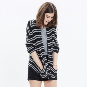 Madewell Striped Upbeat Cardigan